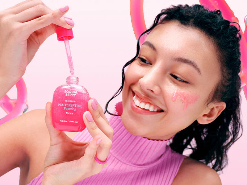 EQQUALBERRY NAD+ Peptide Boosting Serum (Pink)