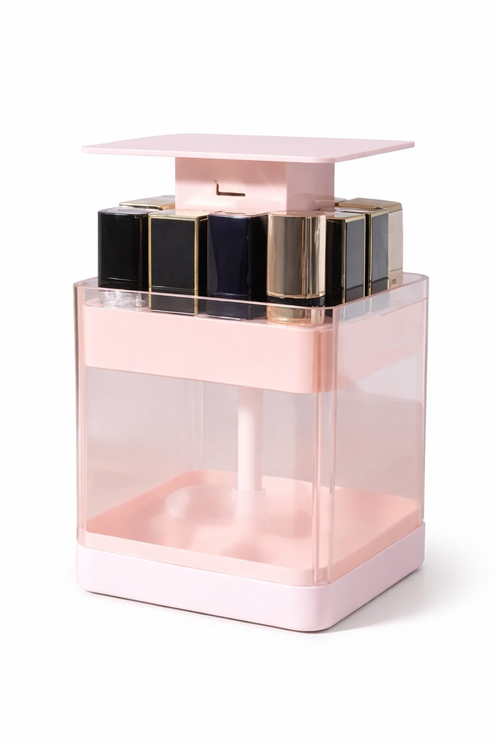 Hydraulic makeup stand