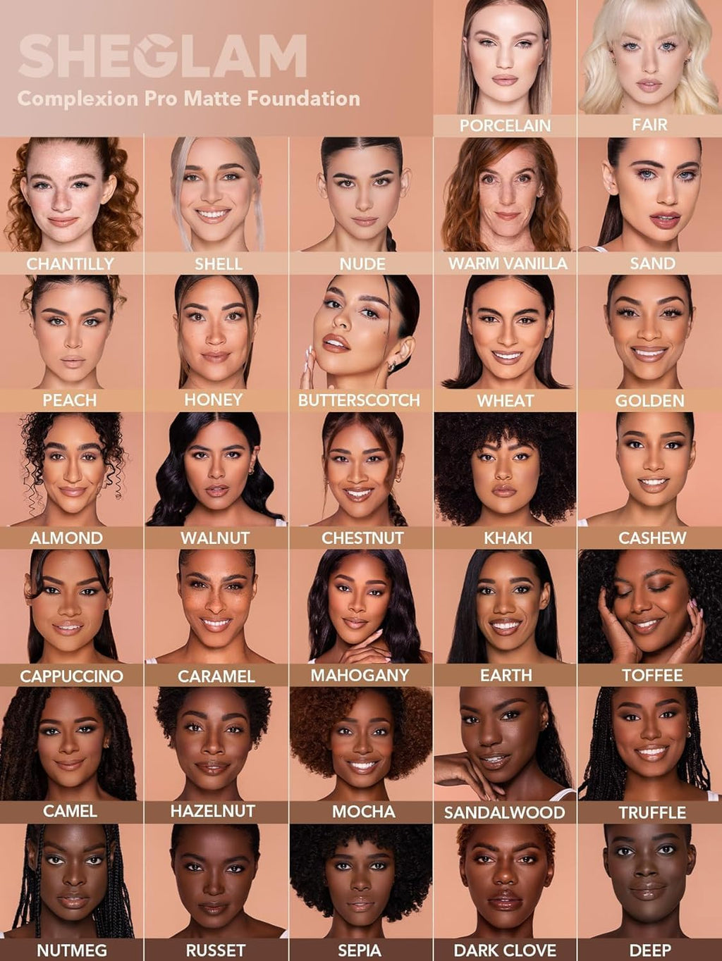 Sheglam Complexion  Matte Foundation