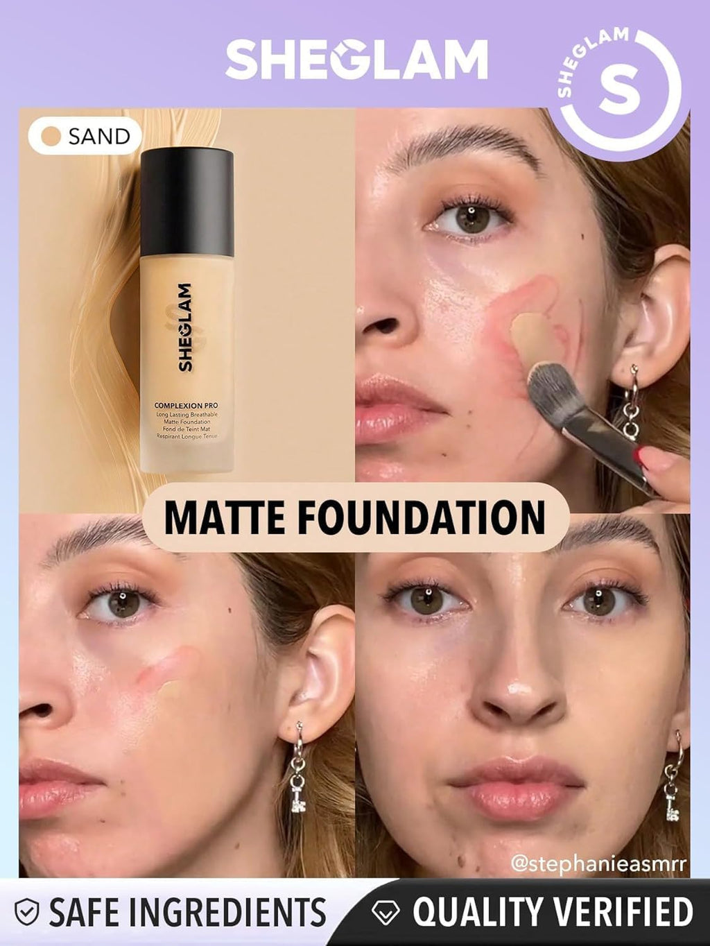 Sheglam Complexion  Matte Foundation