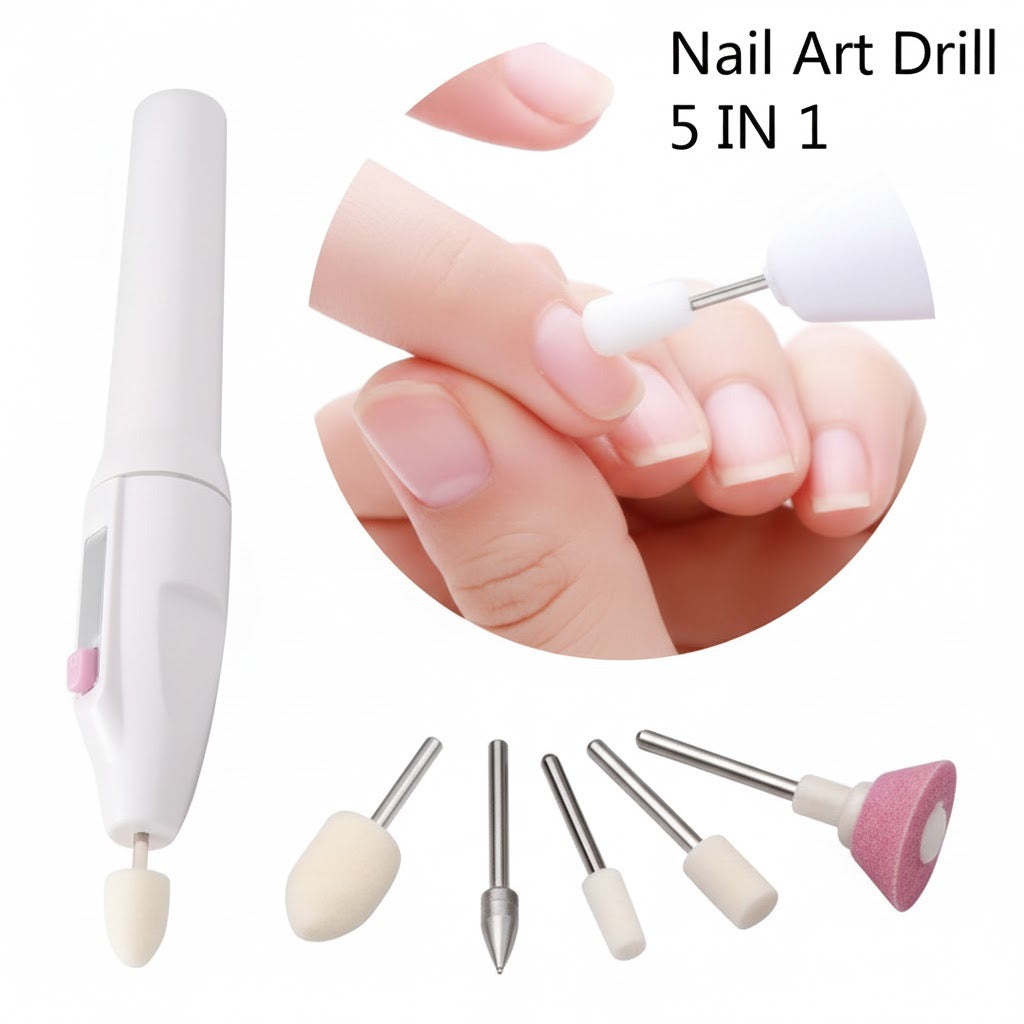 Nail drill 5 in 1