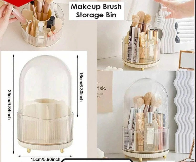 Make up brush storage